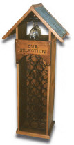 Click for larger version of timber wine racks