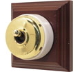Ivory Porcelain Base Switch
