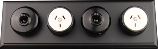 Black Heritage Light Switches