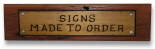 Signs Made To Order